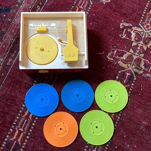 Fisher Price Music Box Record Player Vintage